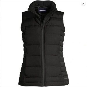 Lands' End Women's Wanderweight Packable Down Vest - Size: Large & Medium - NWT